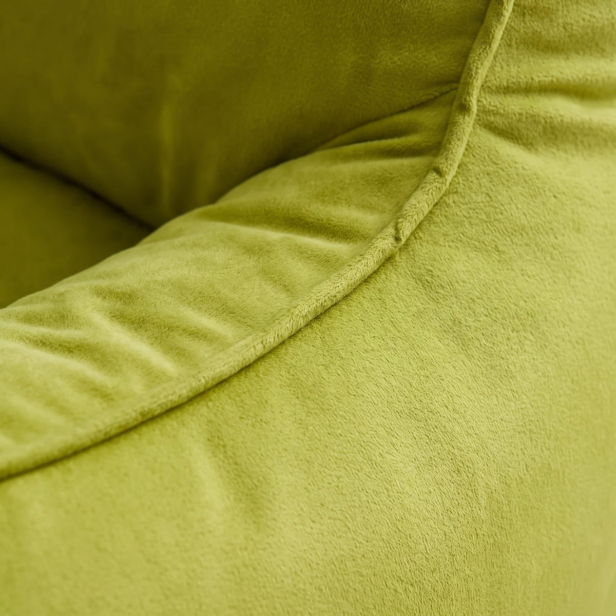 Petit Pouf Vert Sauge Décoratif