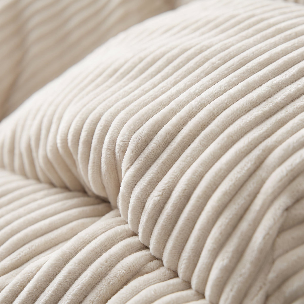 Pouf Poire Blanc Canapé