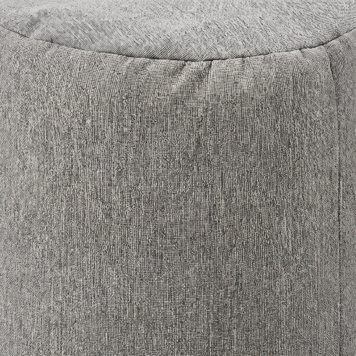 Pouf Repose-Pieds Salon Gris