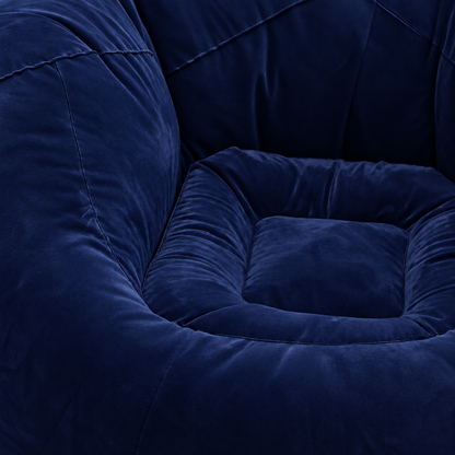 Gros Pouf Chambre Gonflable Bleu Marine