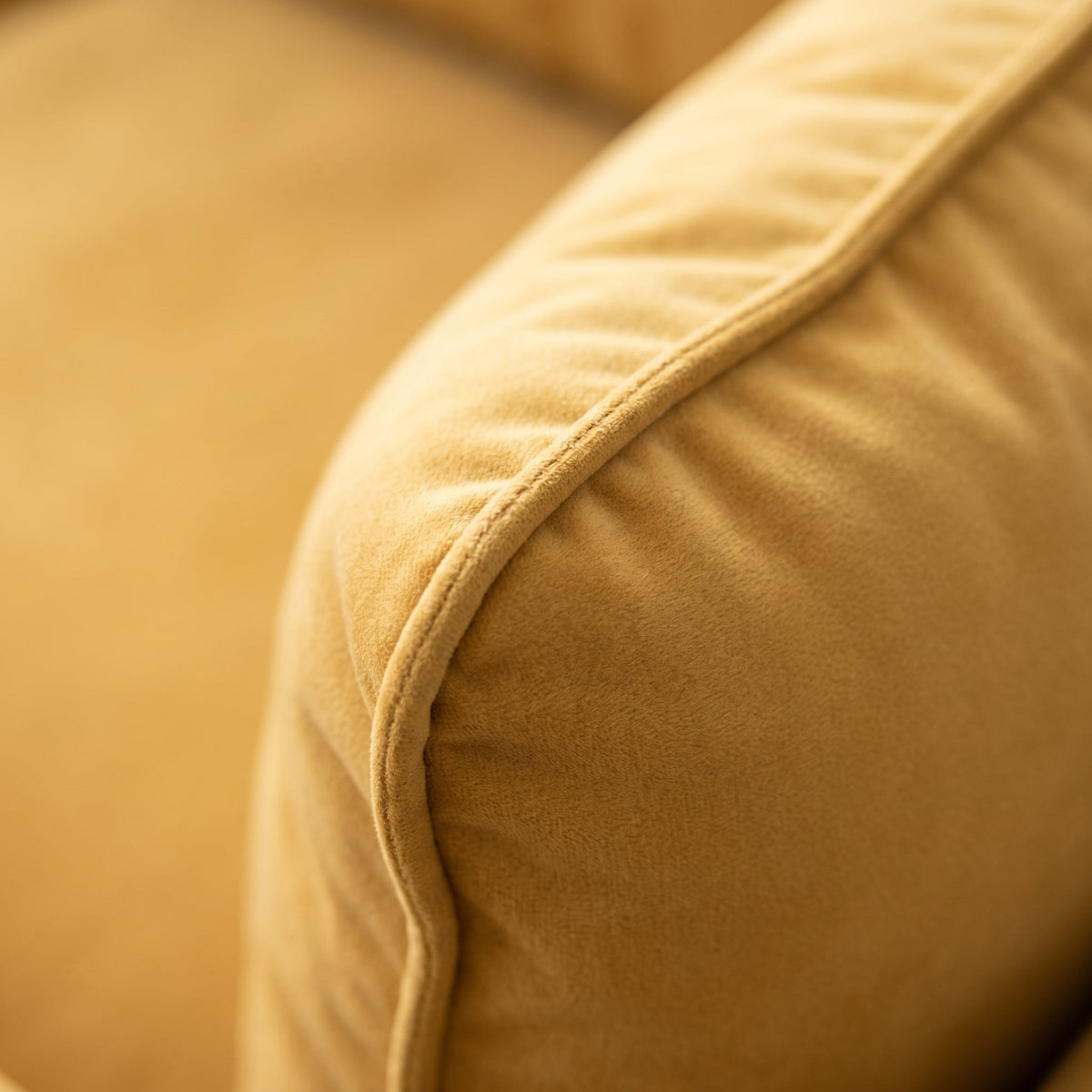 Grand Pouf Jaune Canapé 2 Places