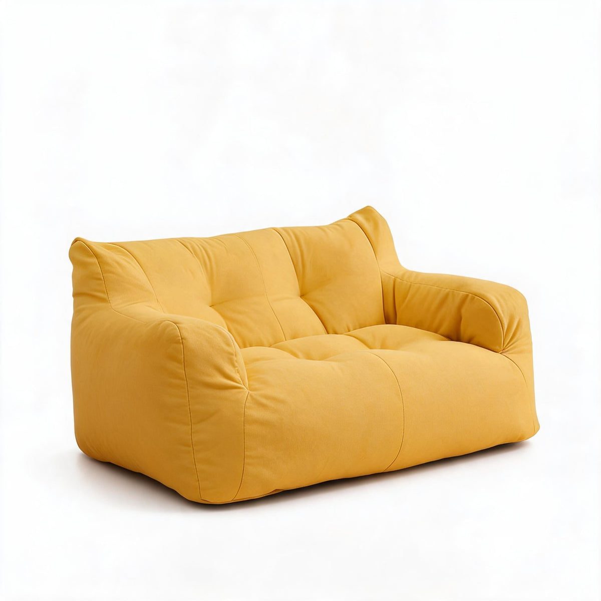 Grand Pouf Jaune Canapé 2 Places
