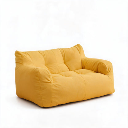 Grand Pouf Jaune Canapé 2 Places