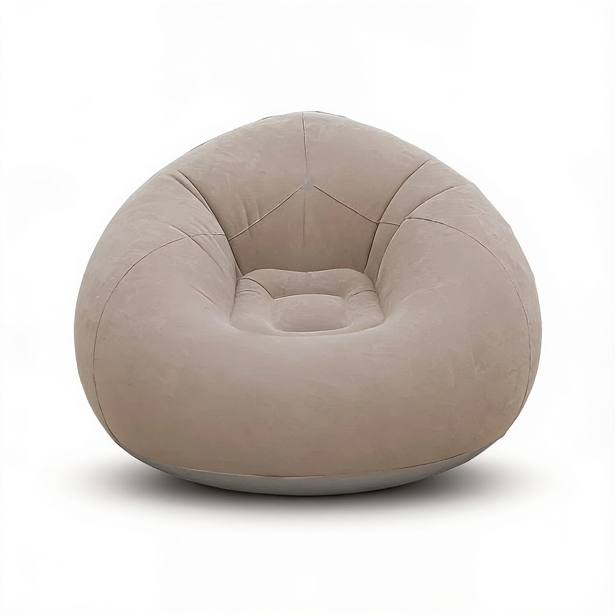 Gros Pouf Extérieur Gonflable Canapé Gris