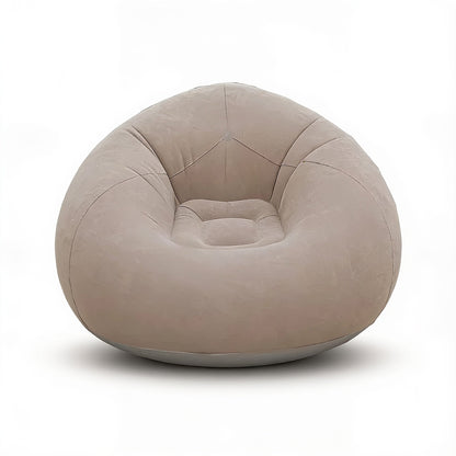 Gros Pouf Extérieur Gonflable Canapé Gris