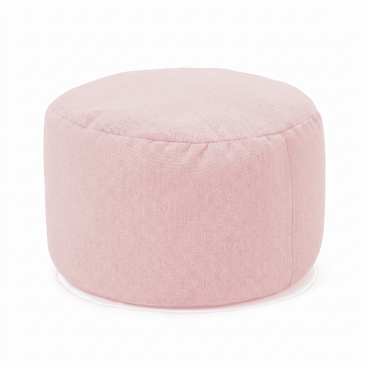 Petit Pouf Repose-Pieds Rose