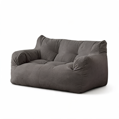 Pouf Canapé Géant Gris Foncé