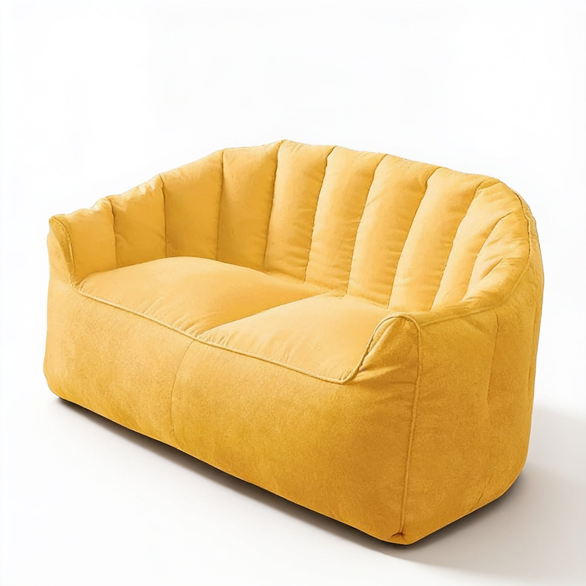 Pouf Canapé Salon Jaune