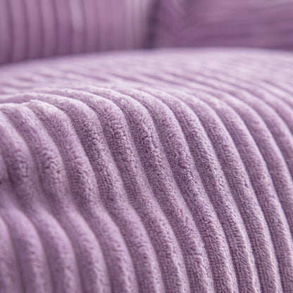 Pouf Chambre Fille Fauteuil Velours Violet