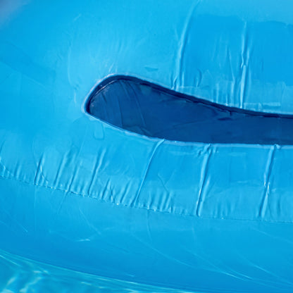 Pouf De Piscine Flottant Bleu Ciel