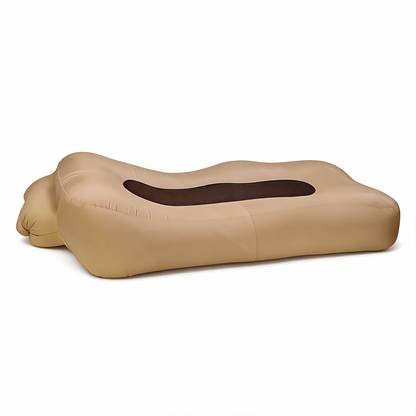 Pouf De Piscine Gonflable Kaki
