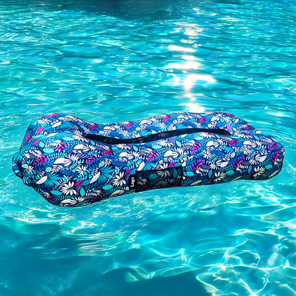 Pouf Extérieur Pour Piscine Flottant Bleu Tropic