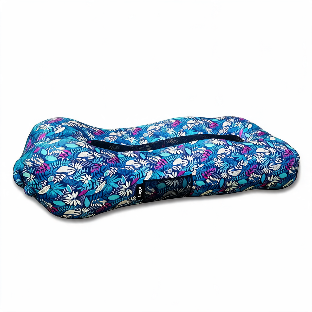 Pouf Extérieur Pour Piscine Flottant Bleu Tropic