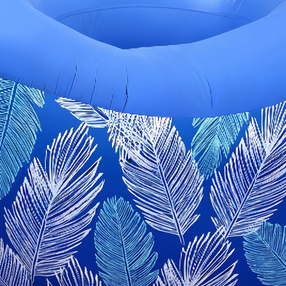 Pouf Flottant Bleu Piscine