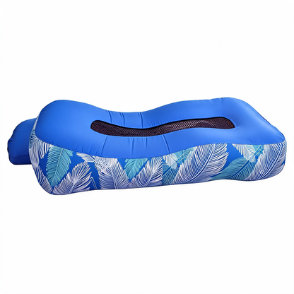 Pouf Flottant Bleu Piscine