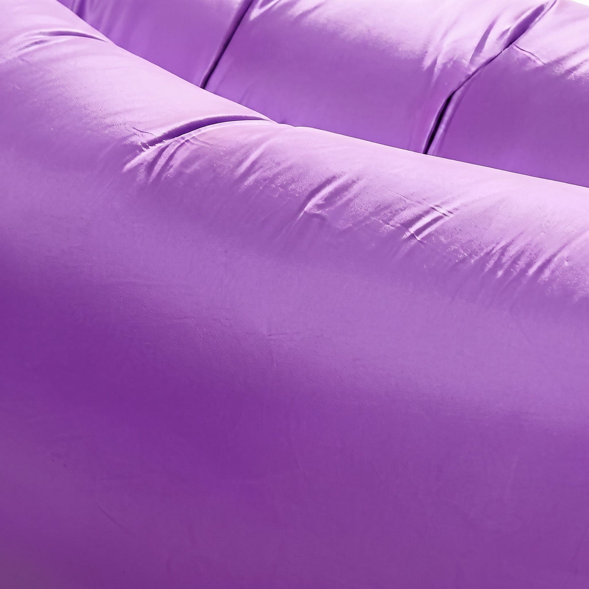 Pouf Gonflable Extérieur Canapé Violet