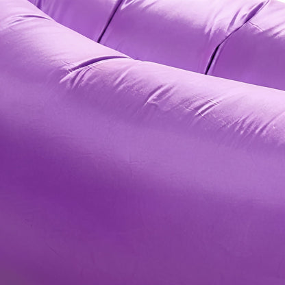 Pouf Gonflable Extérieur Canapé Violet