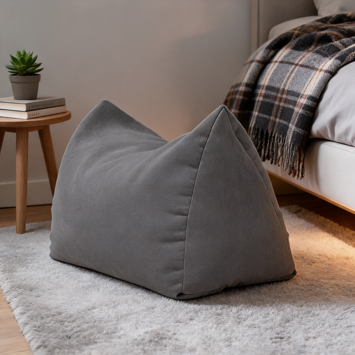 Pouf Gris Anthracite