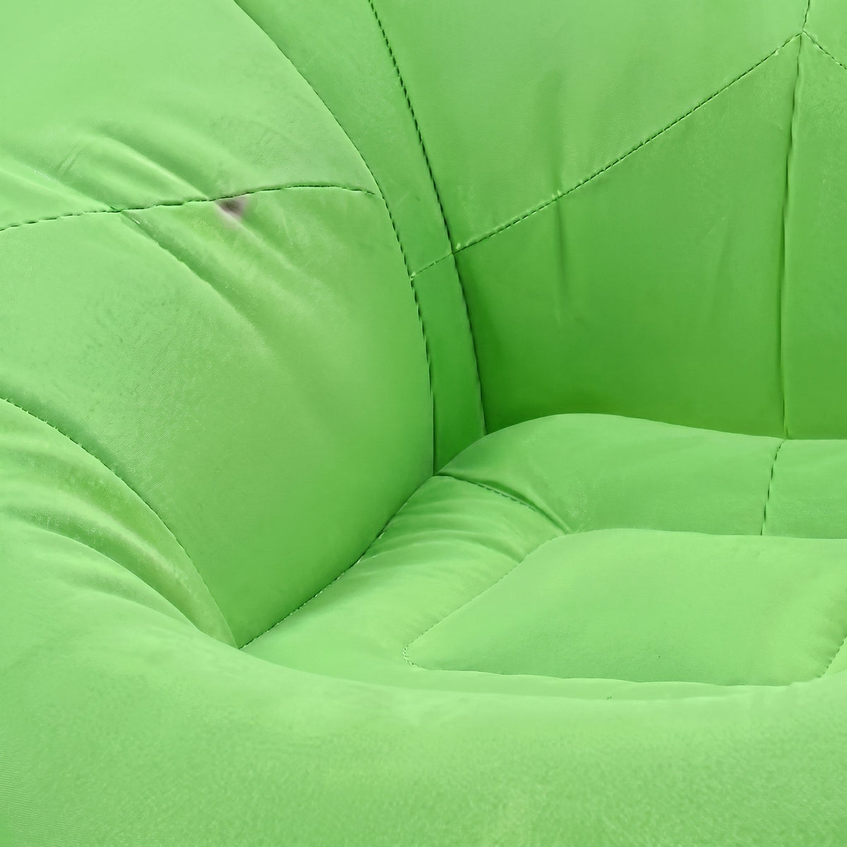 Pouf Poire Gonflable Vert Extérieur