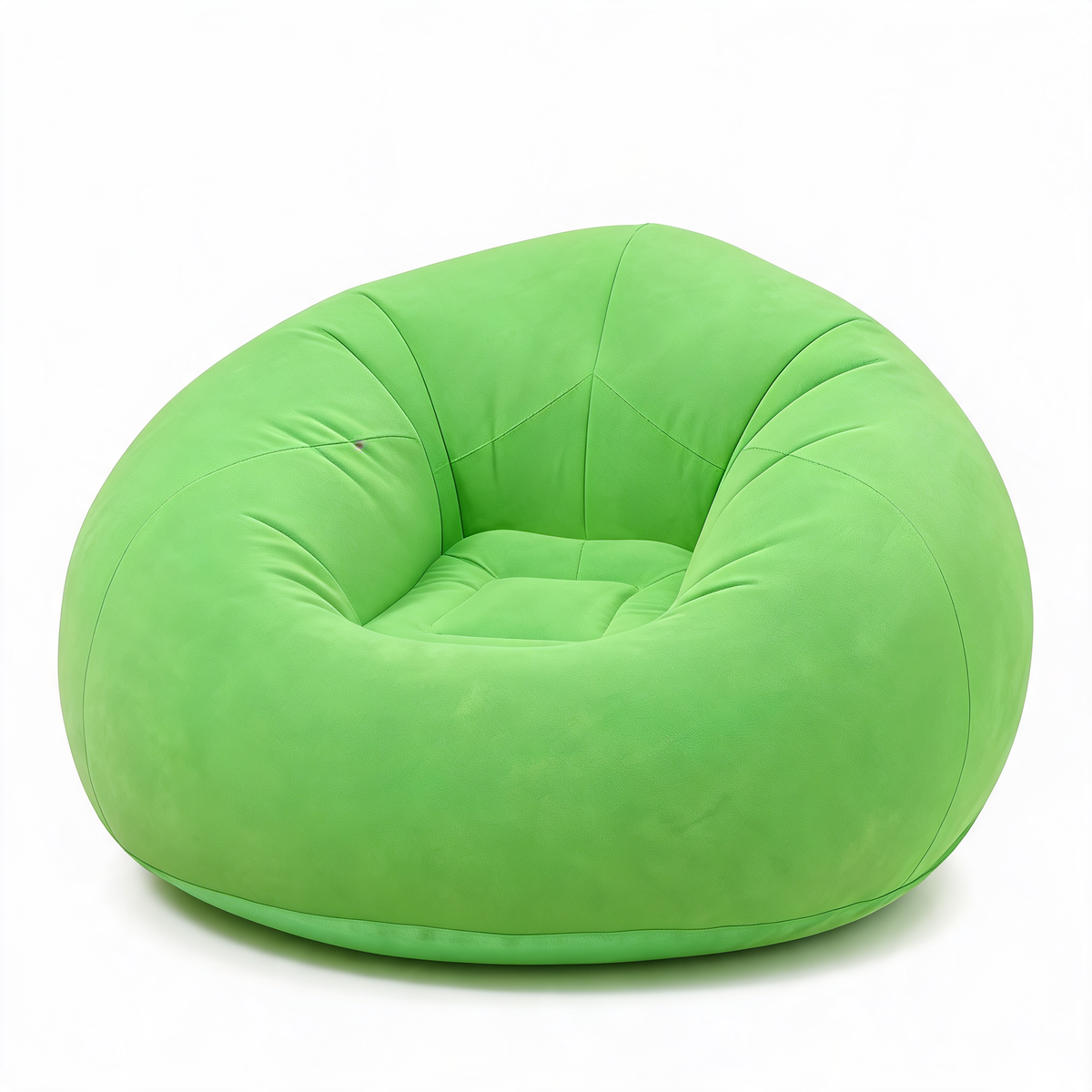 Pouf Poire Gonflable Vert Extérieur