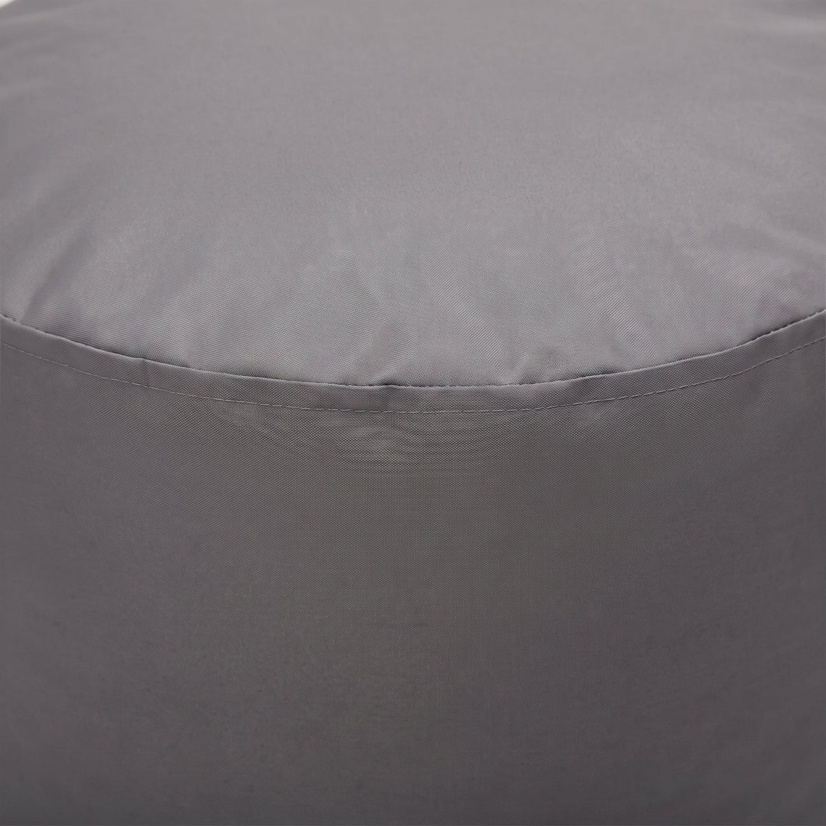 Pouf Repose Pied Extérieur Gris