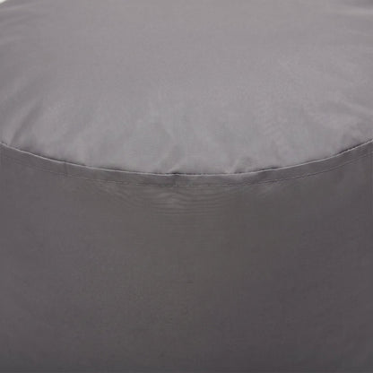 Pouf Repose Pied Extérieur Gris