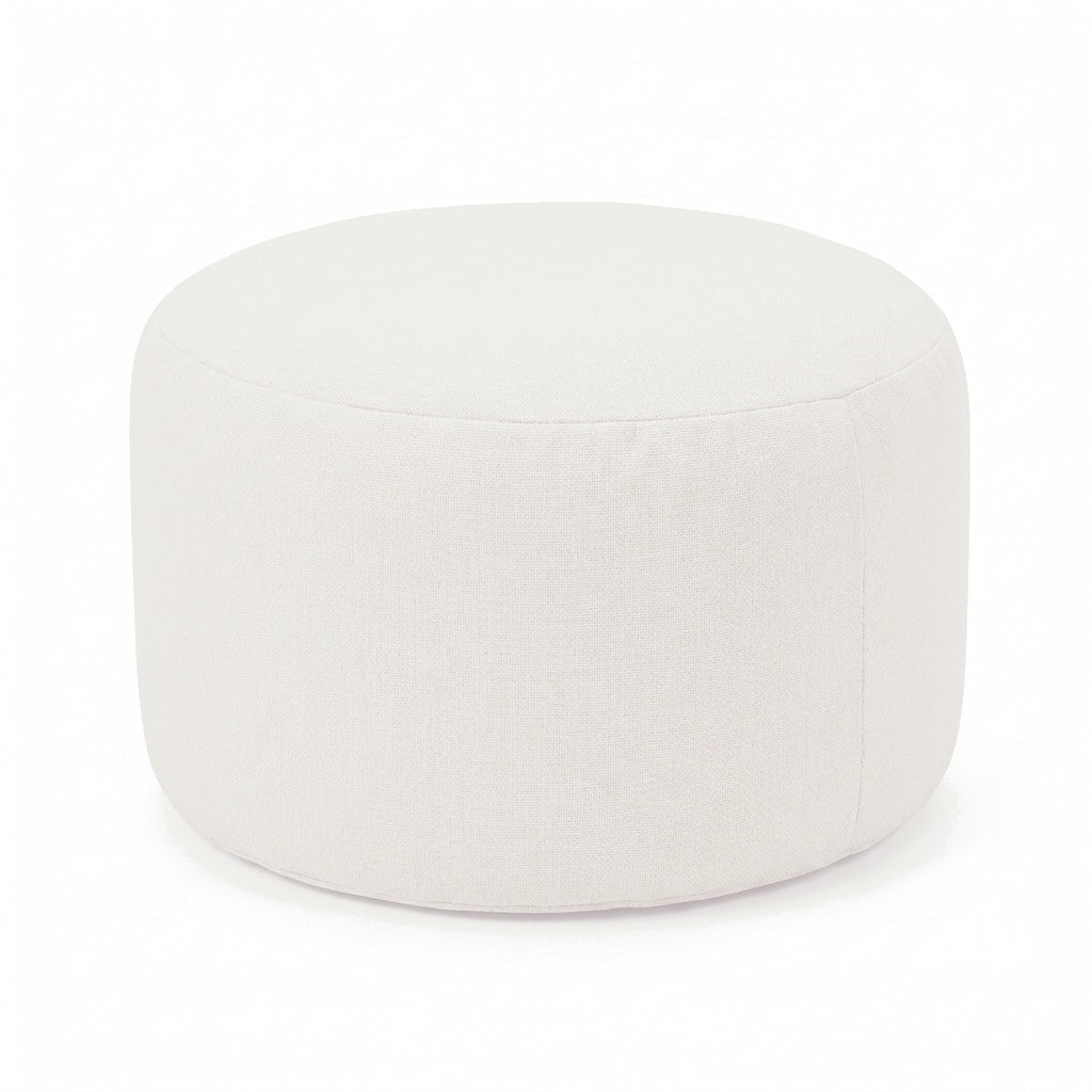 Pouf Repose-Pieds Blanc