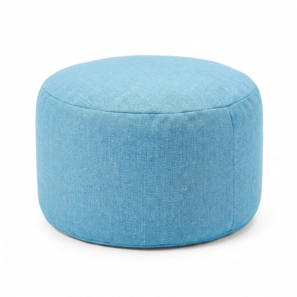 Pouf Repose-Pieds Bleu