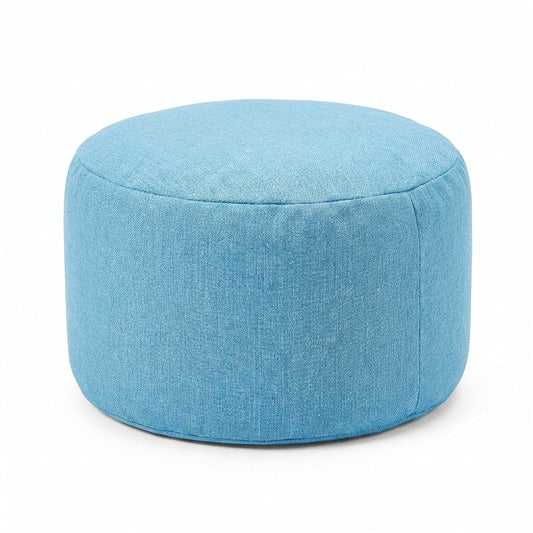 Pouf Repose-Pieds Bleu
