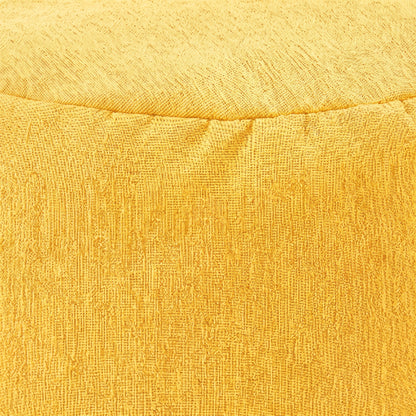 Pouf Repose-Pieds Jaune