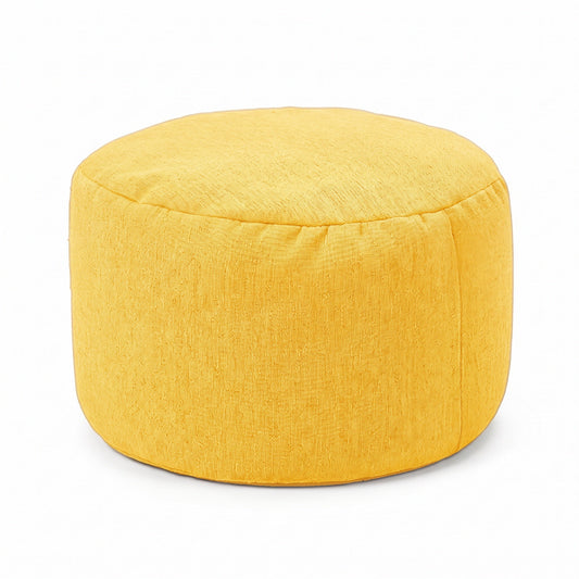Pouf Repose-Pieds Jaune
