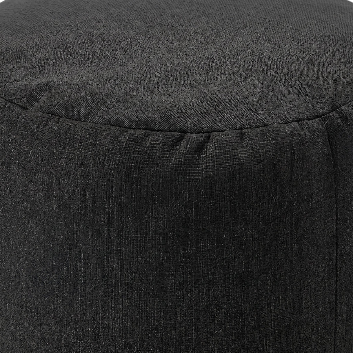 Pouf Repose-Pieds Noir