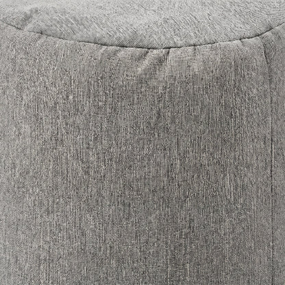 Pouf Repose-Pieds Salon Gris