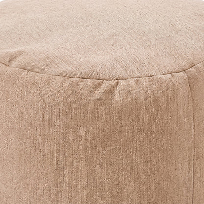 Pouf Repose-Pieds Salon Marron Clair