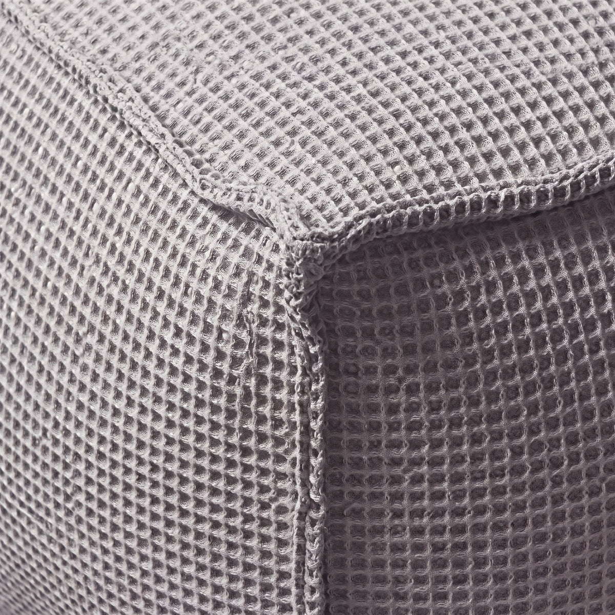 Pouf Salon Carré Gris Salon