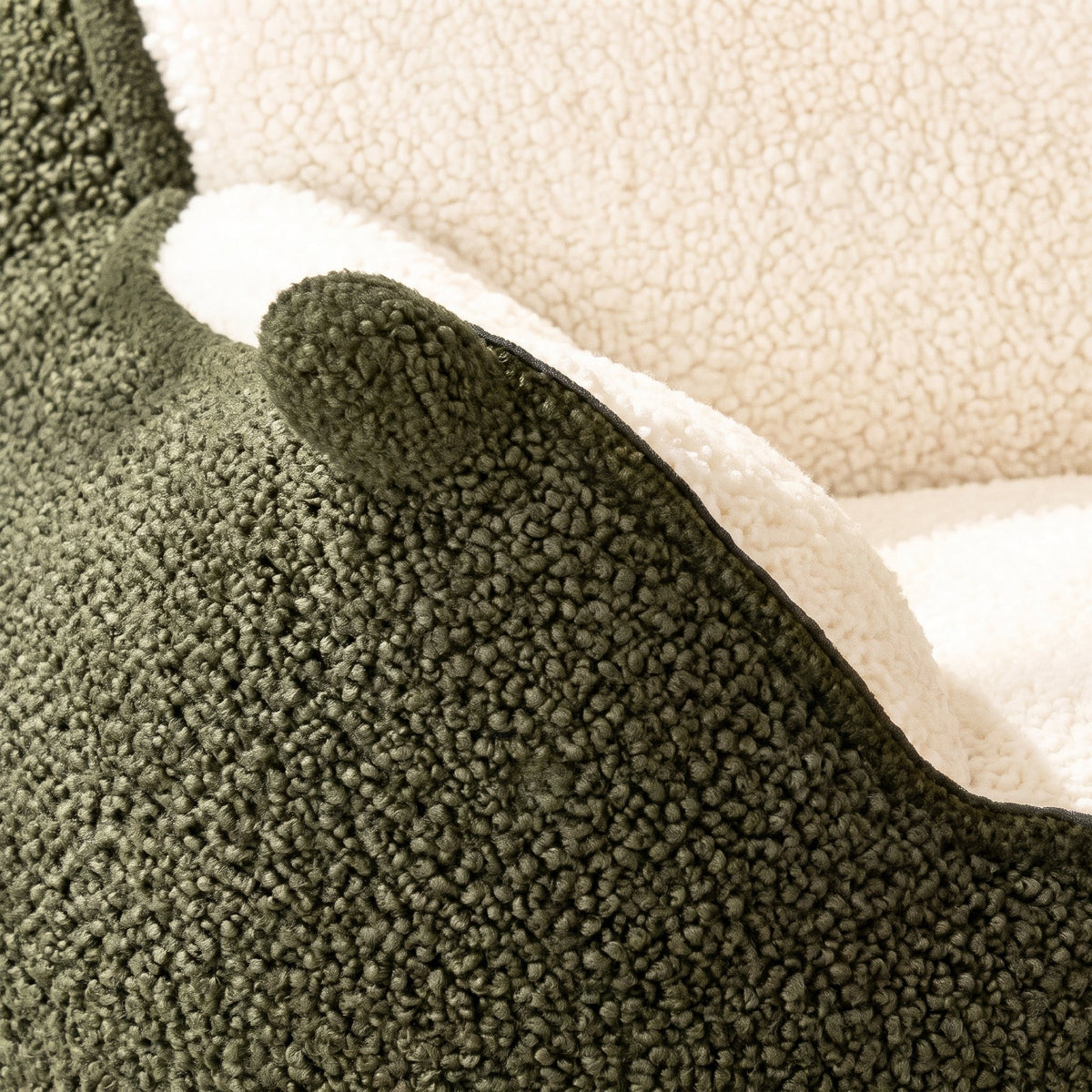 Pouf Vert Olive Fauteuil Chambre